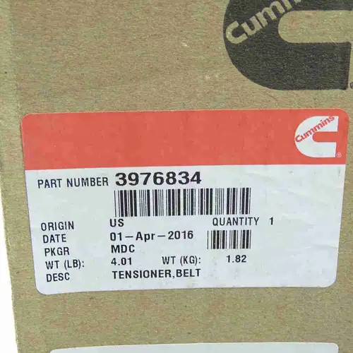 3976834 ISB QSB Belt Tensioner - Image 2