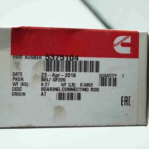 5375104 4007511 QSK78 Connecting Rod Bearing - Image 2