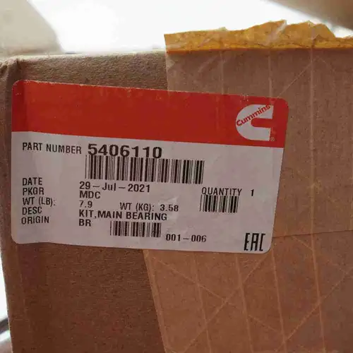 5406110 3800298 ISX15 QSX15 Main Bearing - Image 2