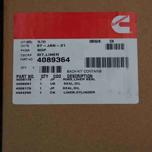 4089364 4095459 4344299 QSK23 Cylinder Liner - Image 3