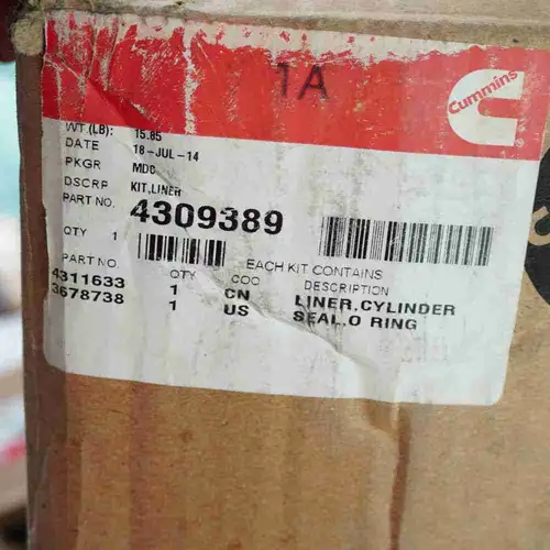 4309389 4311633 ISX QSX Cylinder Liner - Image 2