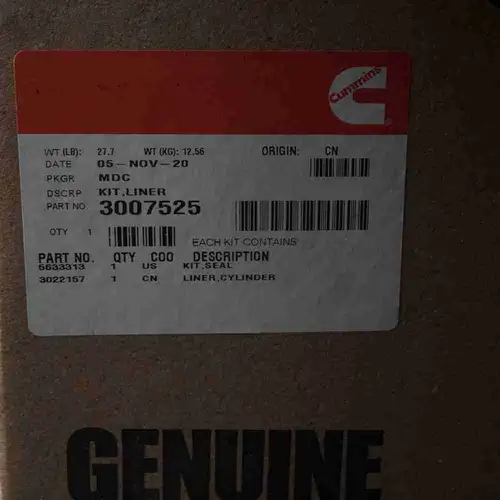 3007525 3022157 K38 K50 Cylinder Liner - Image 2
