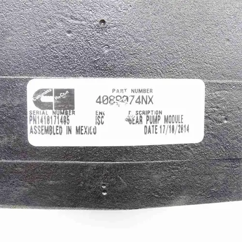 4089074 ISC8.3 QSC8.3 Gear Pump - Image 8