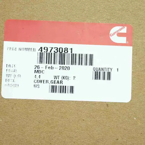 4973081 ISX QSX QSX15 Front Gear Cover - Image 2