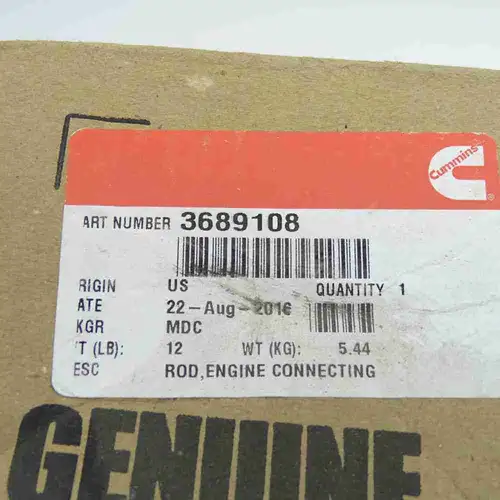 3689108 ISX QSX Connecting Rod - Image 2