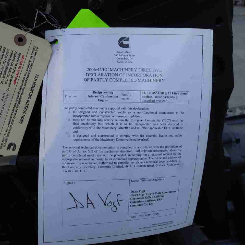 QSX15-C600 Engine Assembly - Image 14