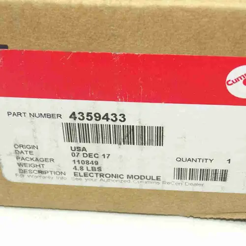 4359433 2897462 4934710 ISLGAS Electronic Control Module - Image 5