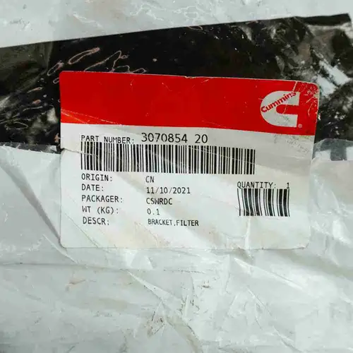 3070854 KTA19 K19 Filter Bracket - Image 2