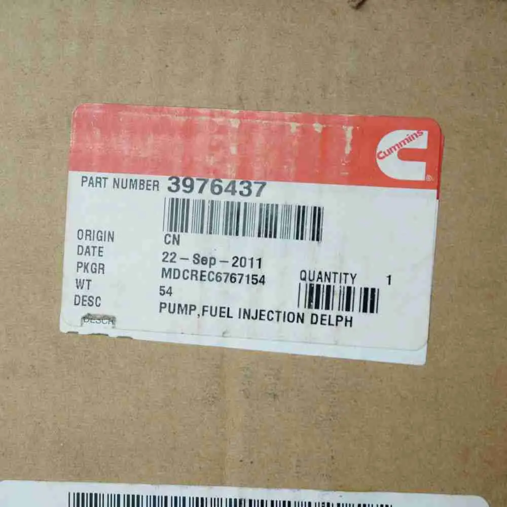 3976437 ISL QSL QSC Fuel Pump - Image 2