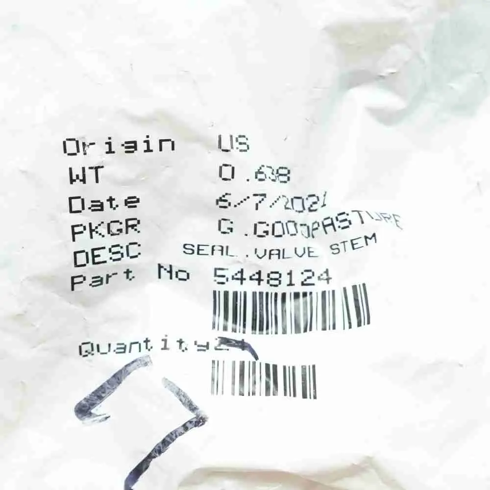 5448124 ISL QSL QSC Valve Stem Seal - Image 3