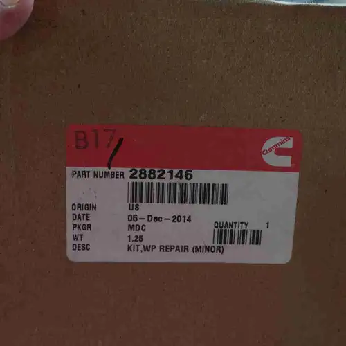 2882146 4955802 M11 ISM Water Pump Repair Kit - Image 2