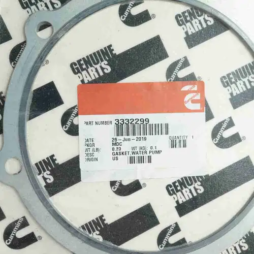 3332299 QSK60 Water Pump Gasket - Image 4