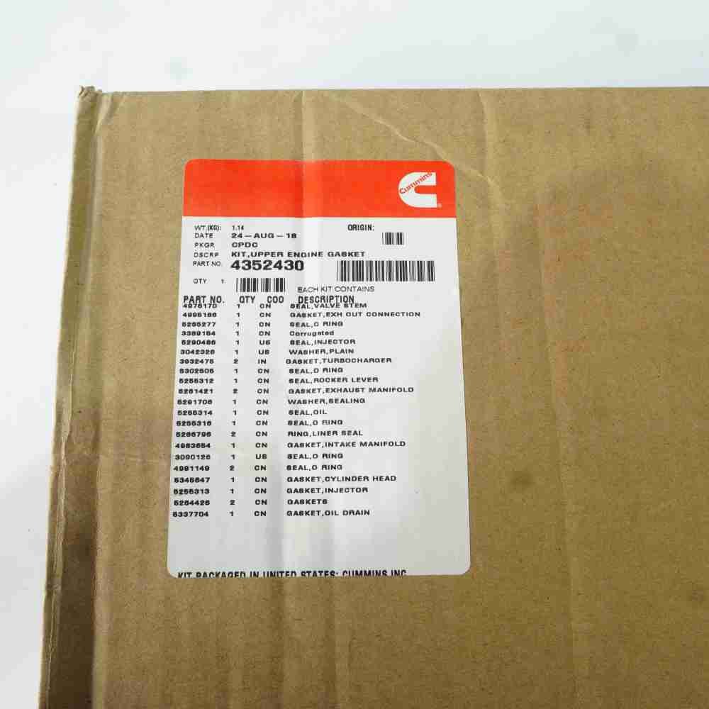 4352430 ISF2.8 QSF2.8 Upper Repair Kit - Image 3