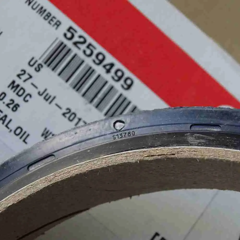 4955566 5259499 ISB QSB Rear Crankshaft Oil Seal - Image 9