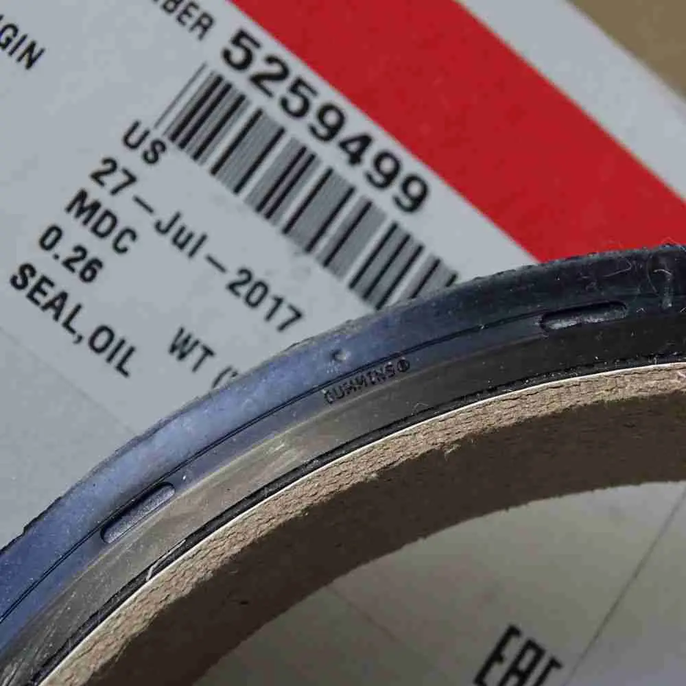 4955566 5259499 ISB QSB Rear Crankshaft Oil Seal - Image 10