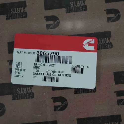 3065790 QSK19 K19 Oil Cooler Cover - Image 4