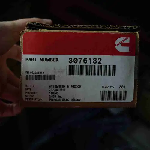 3076132 3058802 K19 K38 Injector Assembly - Image 2