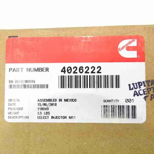 4026222 ISM QSM QSM11 Injector - Image 4