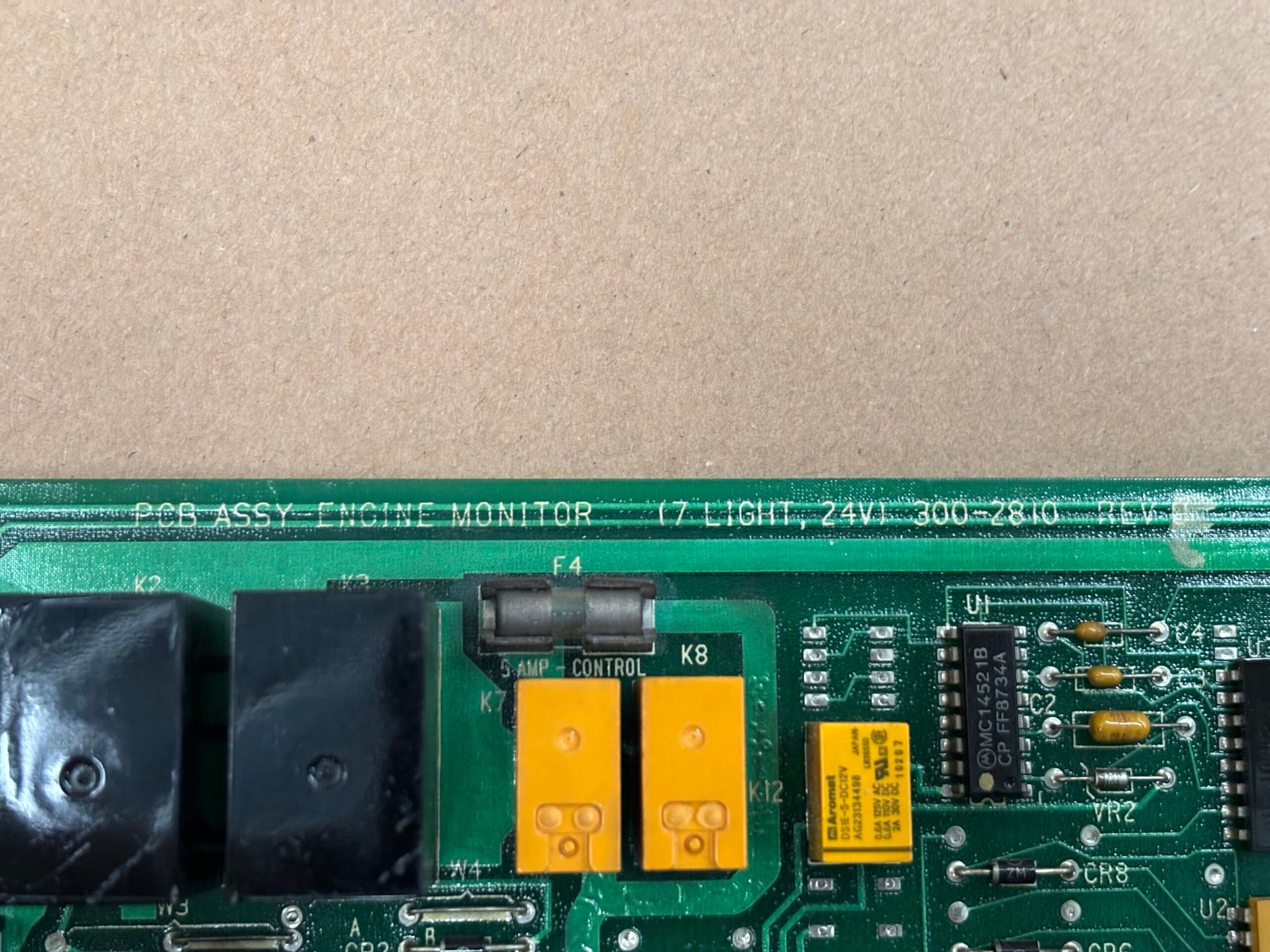 0300-2810 0300-4295 PCB ASSY-ENG MON 7 LITE 24V Diesel Engine Part - Image 5