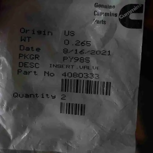 4080333 QSK60 QSK45 Diesel Engine Part - Image 2