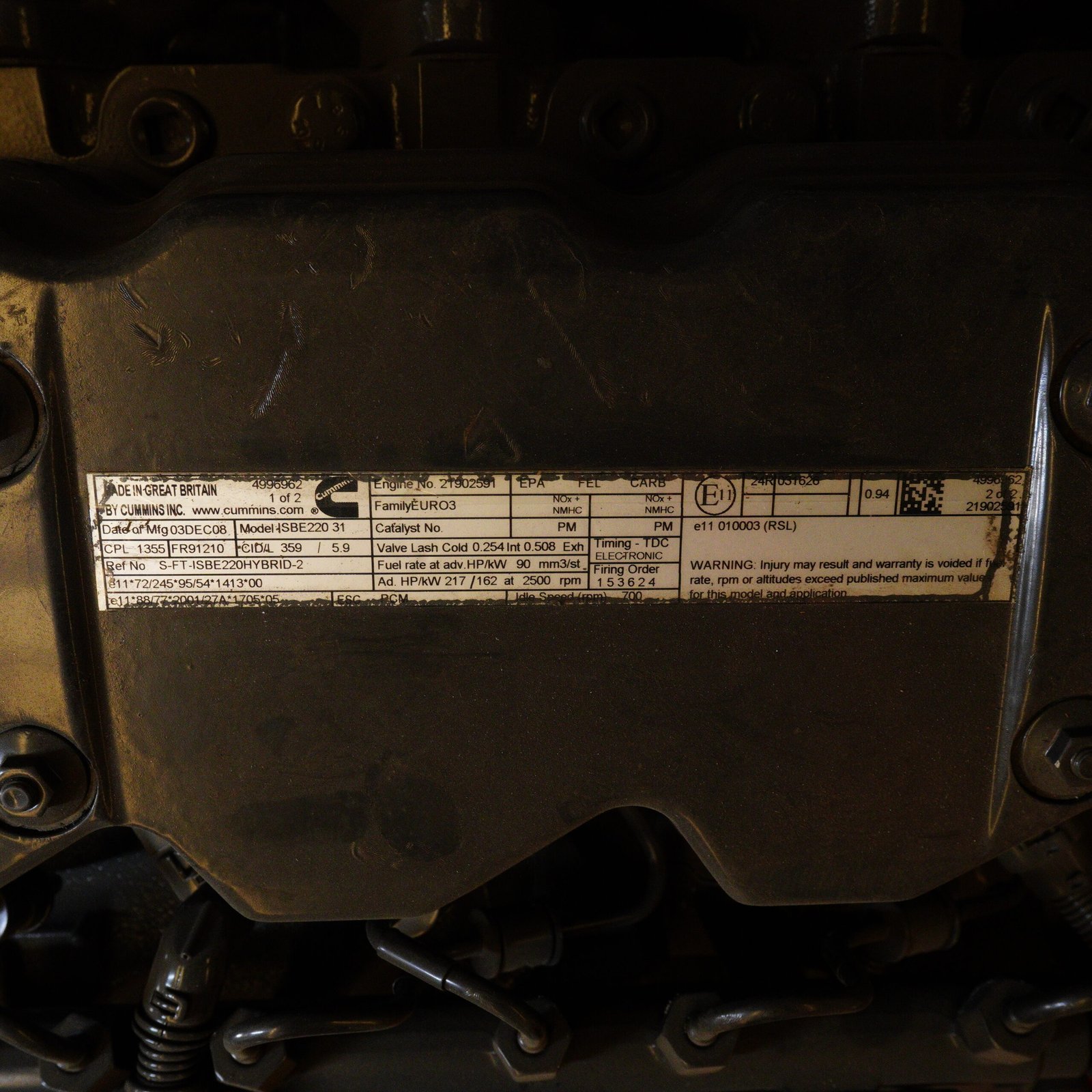 ISBE220 Diesel Engine Part - Image 2