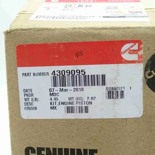 4309095 4955190 5284442 4933120 Piston Assembly - Image 3