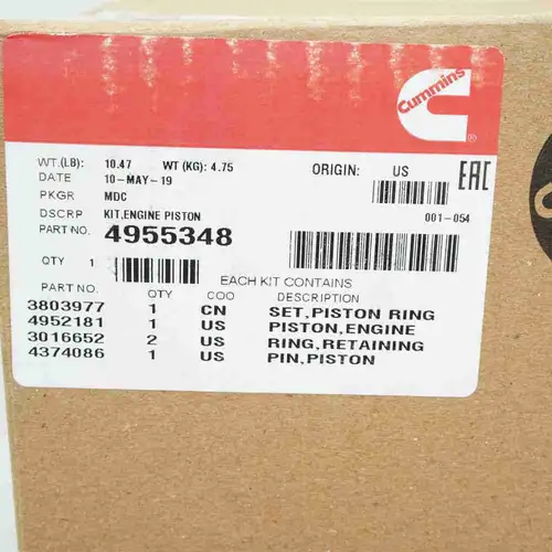 4955348 4952181 QSM11 Piston Assembly - Image 5