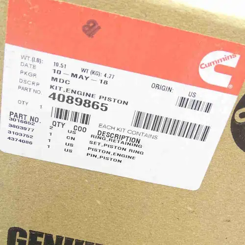 4089865 3103752 QSM11 Piston Assembly - Image 10