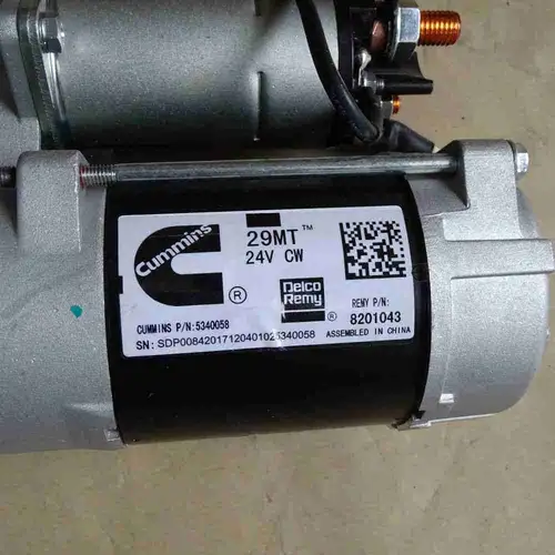 5340058 8201043 QSB7 Starter Motor - Image 2