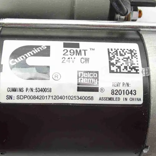 5340058 8201043 QSB7 Starter Motor - Image 10