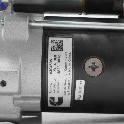 6304585 5363430 QSB6.7 Starter Motor - Image 9