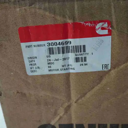 3004699 10479126 QSK K19 Starter Motor - Image 7