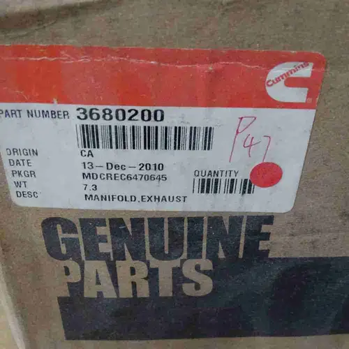 3680199 3680200 ISX15 QSX15 Exhaust Manifold - Image 8