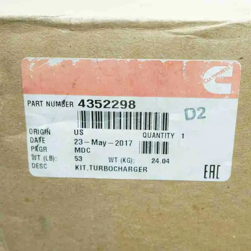 4352298 4955714 3792809 3792807 Turbocharger - Image 2