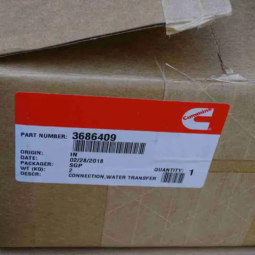 3686409 ISX QSX Water Pipe Connector - Image 2