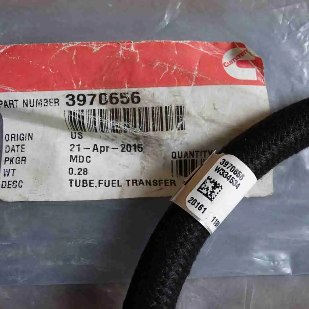 3970656 ISL QSL QSC Fuel Transfer Pipe - Image 3