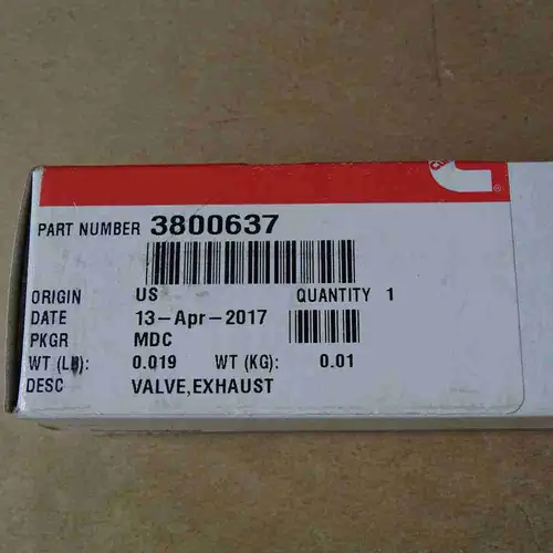 3800637 3804534 3417779 3417715 Exhaust Valve - Image 2