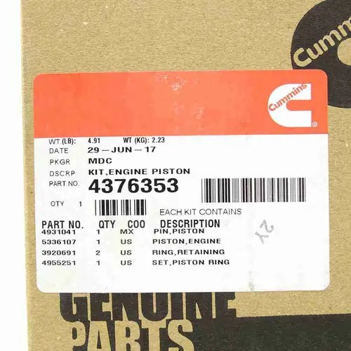 5365992 5284432 6BT 6CT Fuel Shutoff Solenoid - Image 8