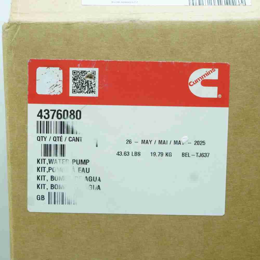 4376080 3651956 QSK60 QSK45 Water Pump - Image 2