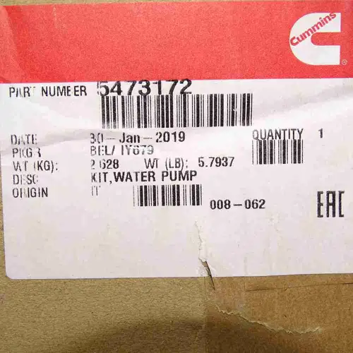 5473172 5524785 QSB ISB Water Pump - Image 4