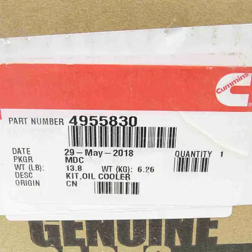 4955830 4965482 ISX QSX Oil Cooler Core - Image 3