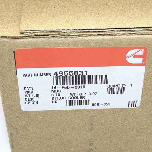 4955831 4965487 ISX QSX Oil Cooler Core - Image 6