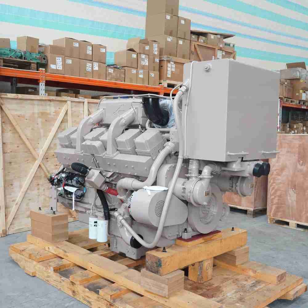 KTA38-MO Engine Assembly Heat Exchanger Sea Water Pump - Image 2