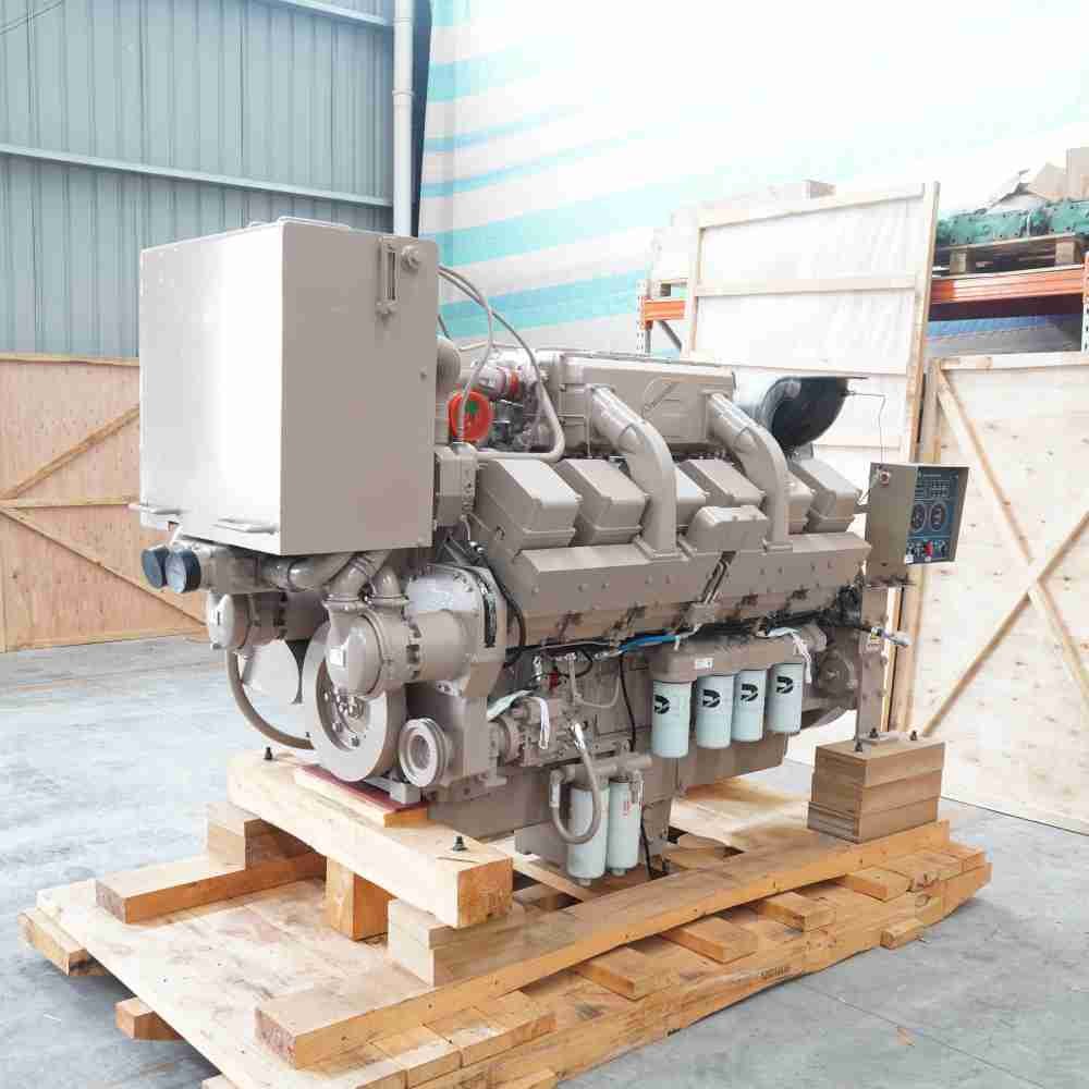 KTA38-MO Engine Assembly Heat Exchanger Sea Water Pump - Image 5