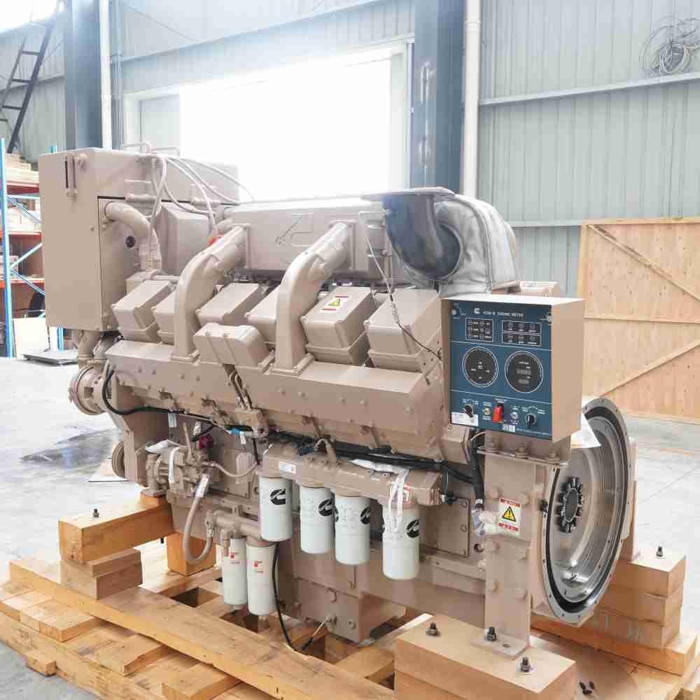 KTA38-MO Engine Assembly Heat Exchanger Sea Water Pump - Image 7
