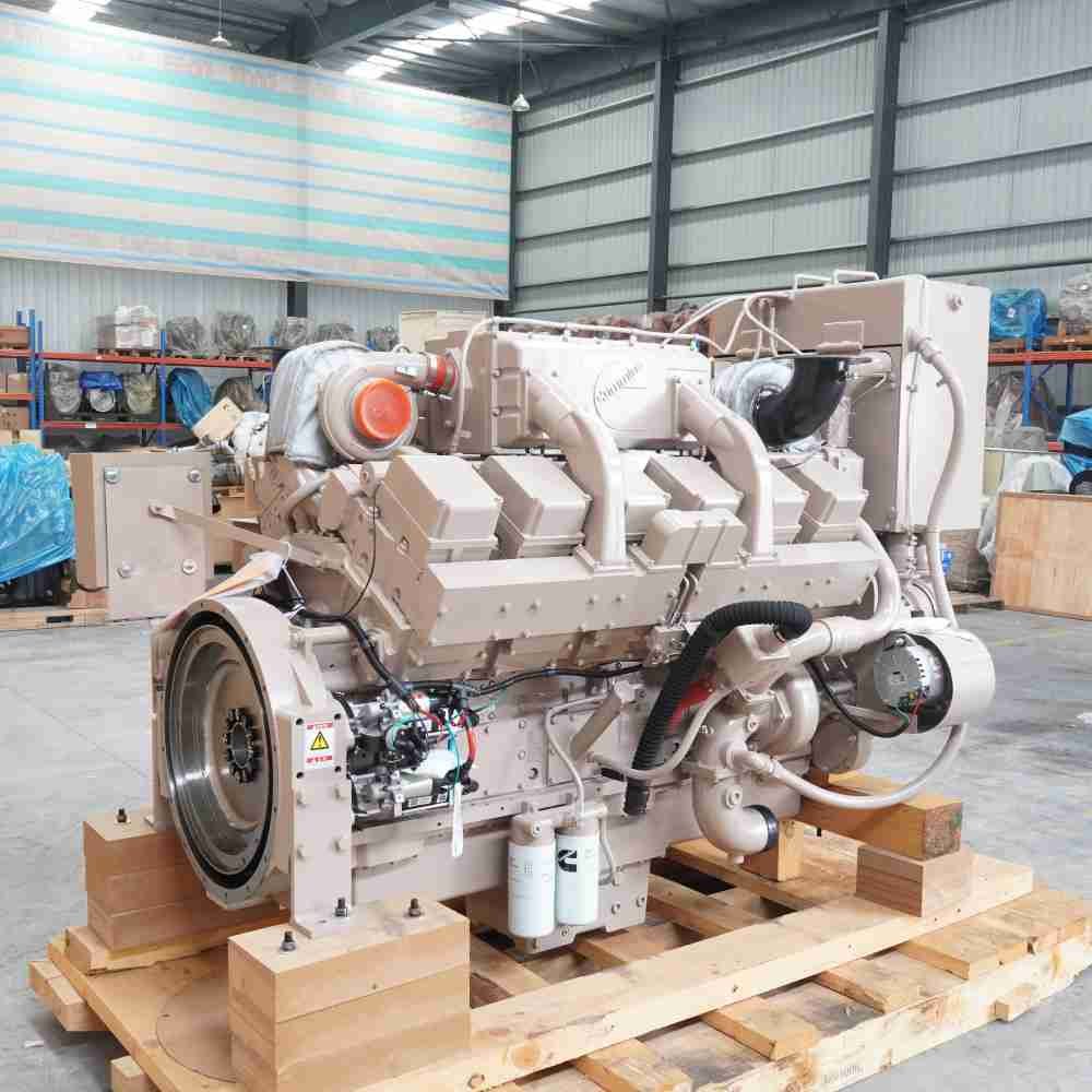 KTA38-MO Engine Assembly Heat Exchanger Sea Water Pump - Image 8