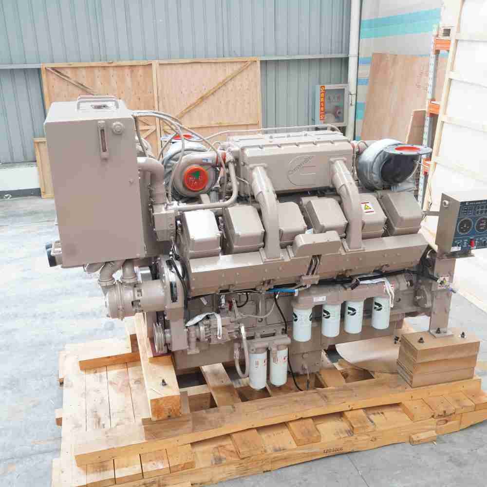 KTA38-MO Engine Assembly Heat Exchanger Sea Water Pump - Image 9
