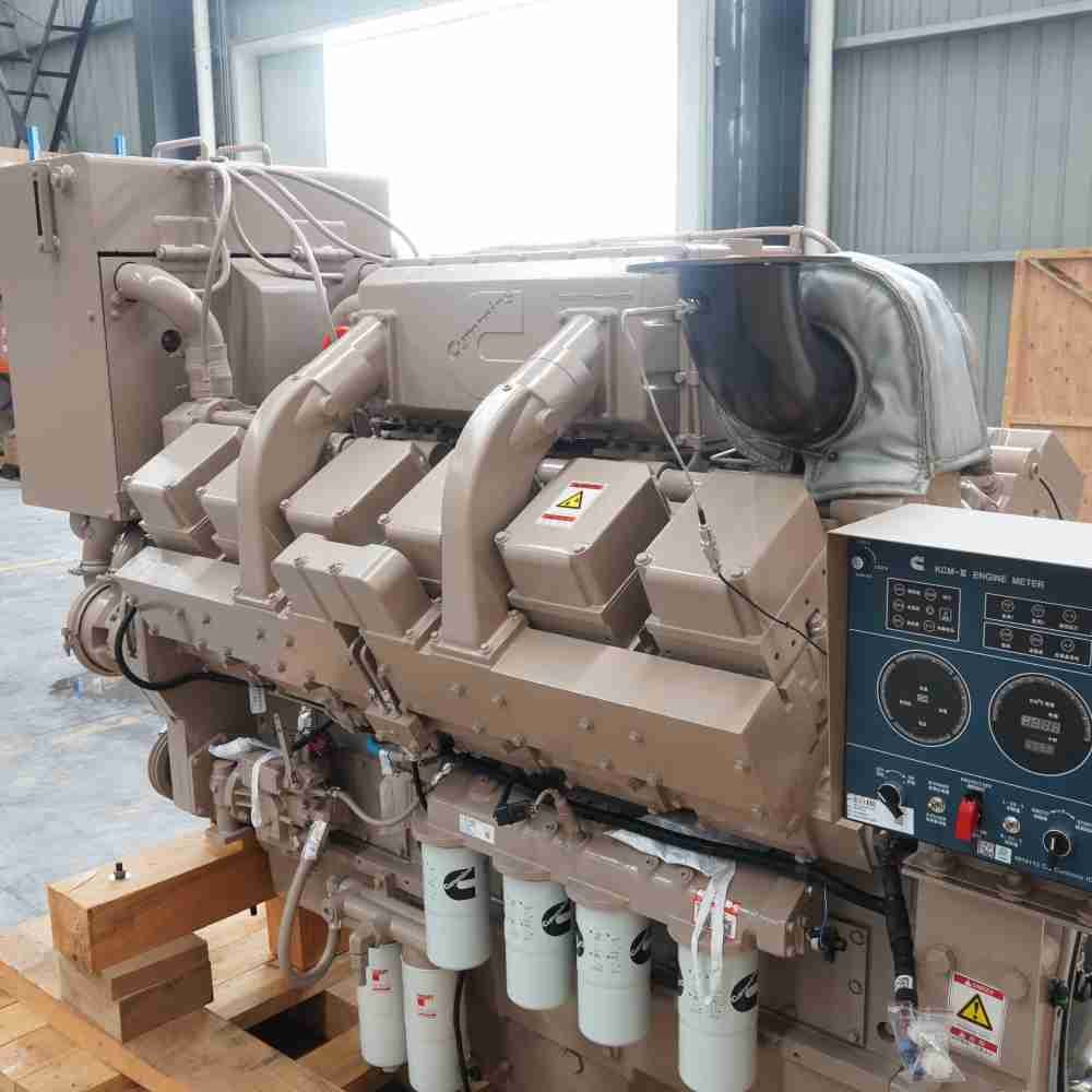 KTA38-MO Engine Assembly Heat Exchanger Sea Water Pump - Image 14